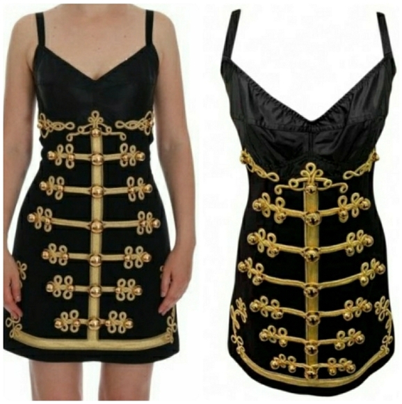 Dolce & Gabbana Dresses & Skirts - Dolce & Gabanna WOOL MID-LENGTH DRESS buttons customized